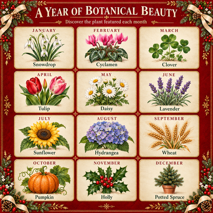 ✨Early Holiday Sale 49% OFF🌱Eco-Friendly Plantable “Timeless” Seed Calendar 2027