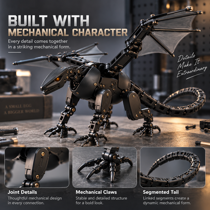 Toaimer® DragonMorph – Egg to Dragon Transforming Mechanical Toy🐉