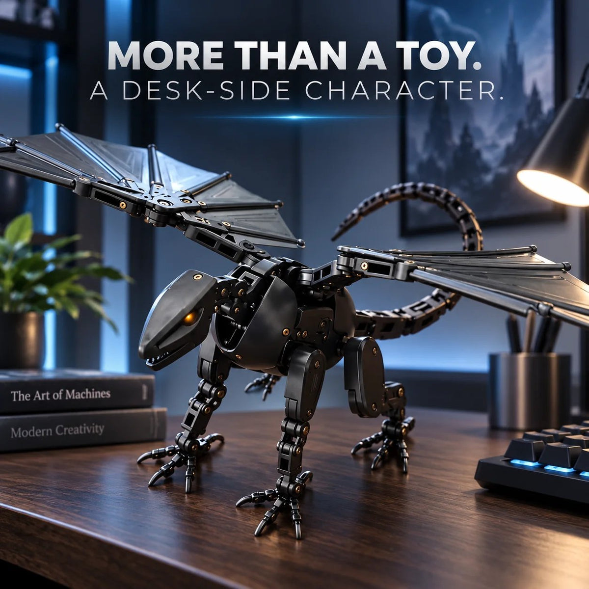 Toaimer® DragonMorph – Egg to Dragon Transforming Mechanical Toy🐉